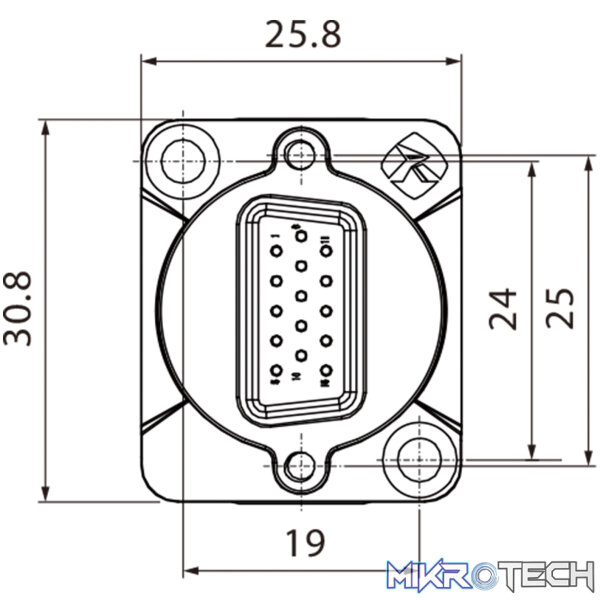 Roxtone - Vga Female Through Socket Nickel Plated Shell - Image 4