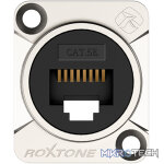 Roxtone - Cat6 Through Socket Nickel Plated Shell - Image 2