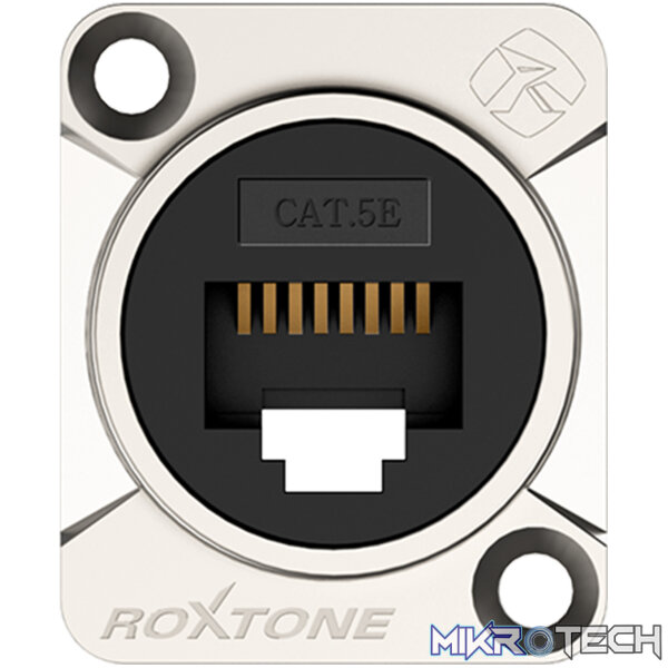 Roxtone - Cat5E Through Socket Nickel Plated Shell - Image 2