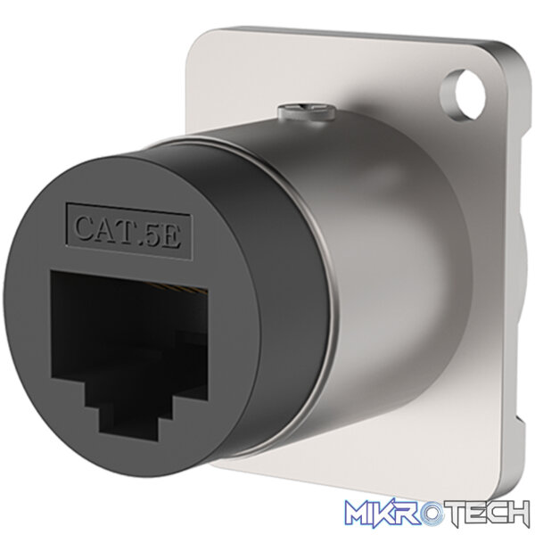 Roxtone - Cat5E Through Socket Nickel Plated Shell - Image 3