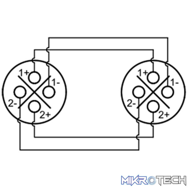 Roxtone - Adap Speakon Female - Speakon Female 4 Pole - Image 4