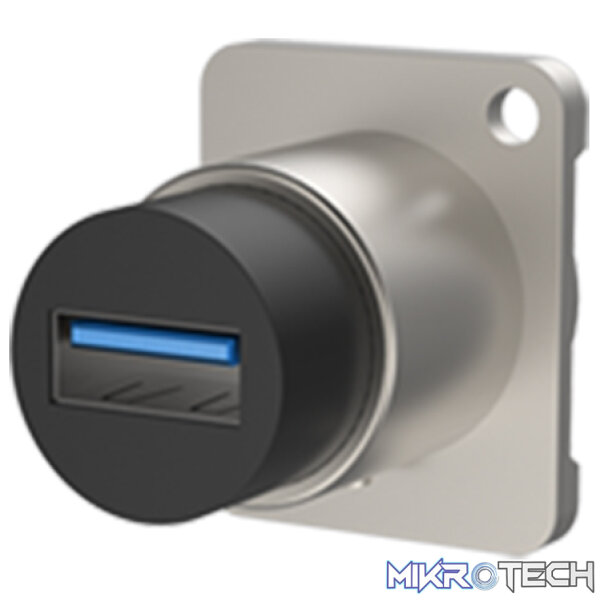 Roxtone - Usb Through Socket Nickel Plated Shell - Image 3