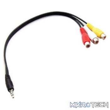 RCA Female to 4p Prong 30cm