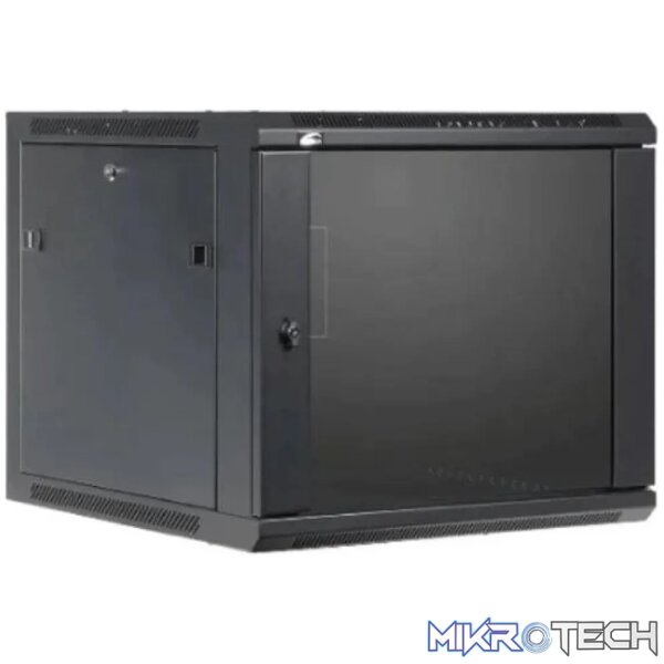 RCT 12U Server Cabinet 600x800 glands + Screws Glass FlatPack RCT 12U Server Cabinet 600x800 glands + Screws Glass FlatPack