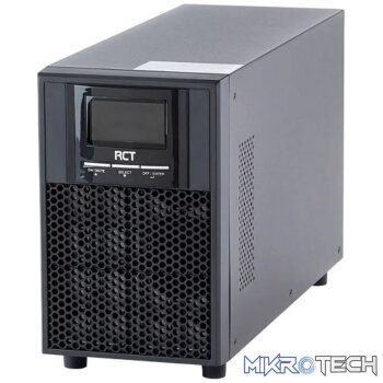 RCT 2000VA/1600W ONLINE TOWER UPS - BATTERY 6 MONTH WARRANTY ONLY!