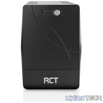 RCT 2000VAS LINE-INTERACTIVE UPS (1200W; LED Indicators; 1 x USB Comm PORT; 2x SA WALL SOCKET BATTERY 6 MONTH WARRANTY ONLY!