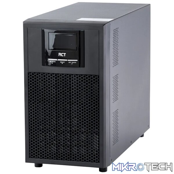 RCT 3000VA/2400W ONLINE TOWER UPS - BATTERY 6 MONTH WARRANTY ONLY! RCT 3000VA/2400W ONLINE TOWER UPS - BATTERY 6 MONTH WARRANTY ONLY!