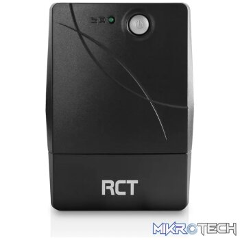 RCT 650VA LINE-INTERACTIVE UPS 360W with SA WALL SOCKET - 1 X TYPE M 2 X TYPE N. - BATTERY 6 MONTH WARRANTY ONLY!
