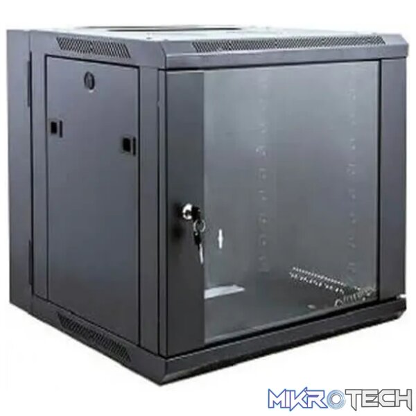 RCT 6U AP Pre-coated black wall mount cabinet 2x uprights 2x glands + Screws; 450mm PERFORATED DOOR. RCT 6U AP Pre-coated black wall mount cabinet 2x uprights 2x glands + Screws; 450mm PERFORATED DOOR.