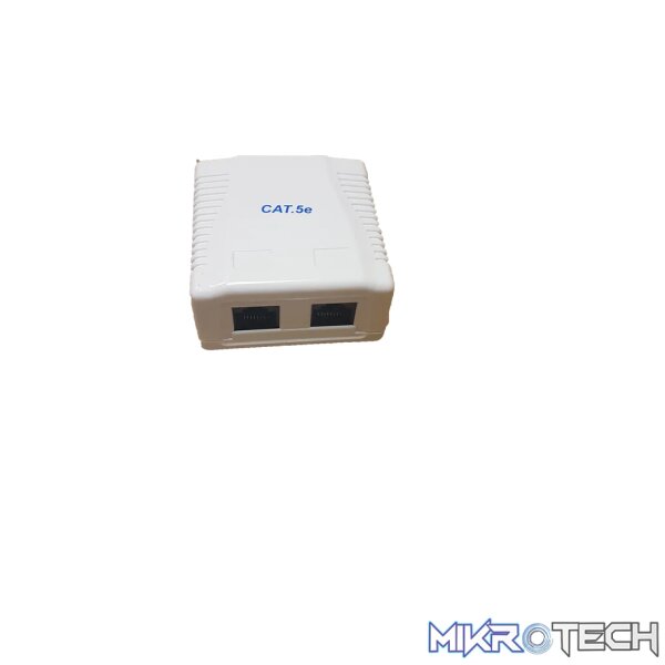 RCT- CAT5 WALLBOX DUAL PORT RCT- CAT5 WALLBOX DUAL PORT