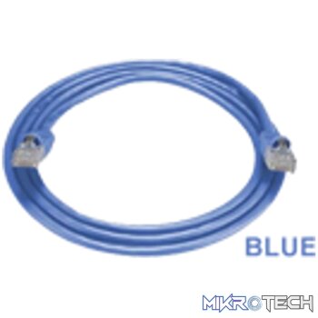 RCT - CAT5E PATCH CORD (FLY LEADS) 1M BLUE