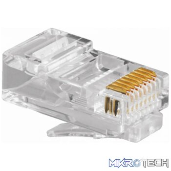 RCT- CAT6 CONNECTORS RJ45  50PCS