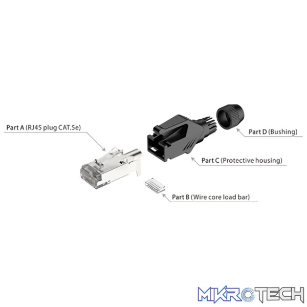 Roxtone - Rj45 Connector With Protective Boot - Image 2