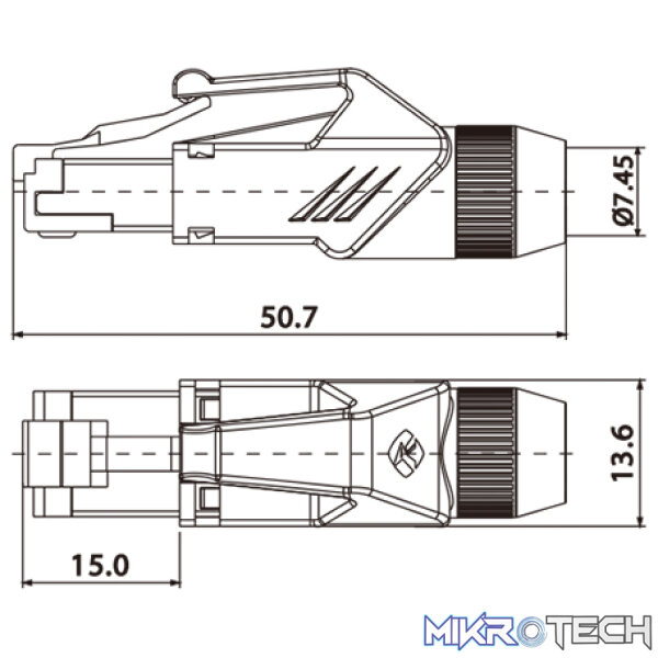 Roxtone - Rj45 Connector With Protective Boot - Image 5