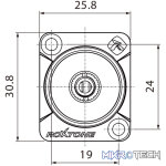 Roxtone - Female Socket Nickel Plated Shell - Image 4