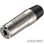 Roxtone - 3.5Mm Jack Stereo Inline Female Nickel Plated Shell