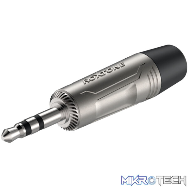 RMJ3P-NN_1 Roxtone - 3.5Mm Jack Stereo Nickel Plated Shell - Image 1