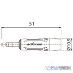 Roxtone - 3.5Mm Jack Stereo Nickel Plated Shell - Image 2