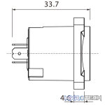 Roxtone - 4P Speakon Chassis Tin Plated Contacts - Image 3