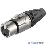 Roxtone - 3P Xlr Female Nickel Plated Shell