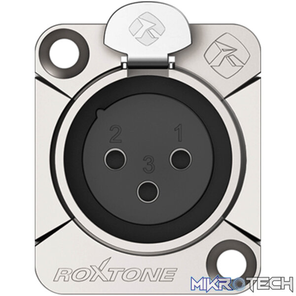 Roxtone - Leader Series 3P Xlr Female Chassis Nickel Plated Shell - Image 2