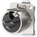 Roxtone - Leader Series 3P Xlr Female Chassis Nickel Plated Shell - Image 3