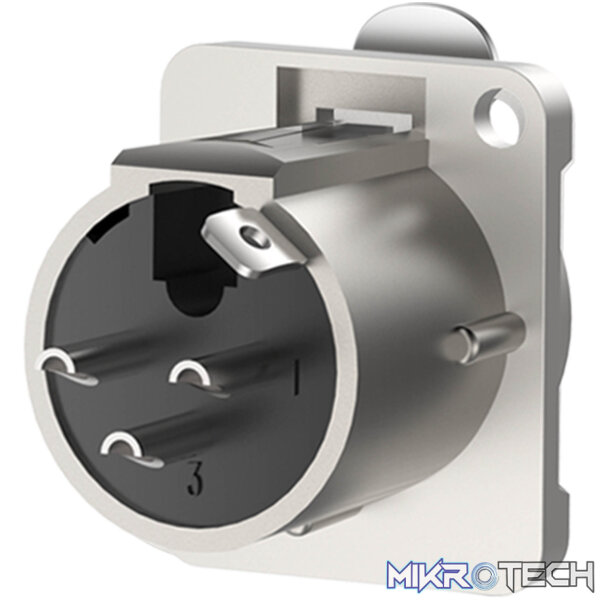 Roxtone - Leader Series 3P Xlr Female Chassis Nickel Plated Shell - Image 3