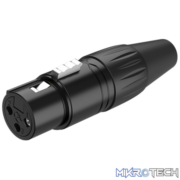 RX3FP-BT_1 Roxtone - 3P Xlr Female Black Shell - Image 1