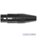 Roxtone - 3P Xlr Female Black Shell - Image 2