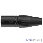 Roxtone - 3P Xlr Male Black Shell - Image 2