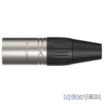 Roxtone - 3P Xlr Male Nickel Plated Shell - Image 3