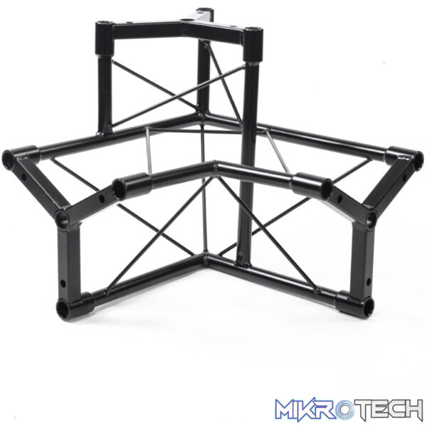 RZT-1_1 Athletic - Three-Arm Angle Connector, Black - Image 1