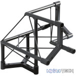 Athletic - Three-Arm Angle Connector, Black - Image 2