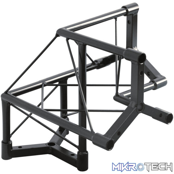Athletic - Three-Arm Angle Connector, Black - Image 2