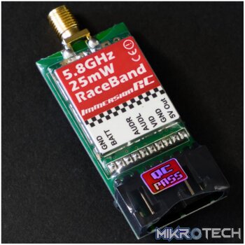 RaceBand 25mW 5.8GHz A/V 15 CH Transm