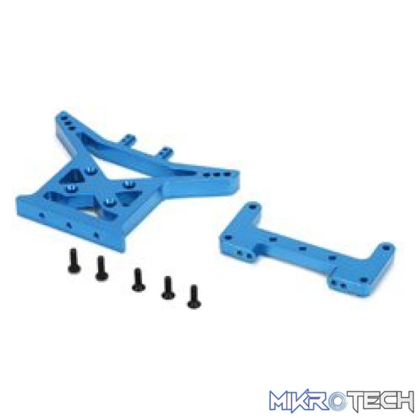 Rear Shock Tower Aluminum 1:10 2WD Cir Rear Shock Tower Aluminum 1:10 2WD Cir