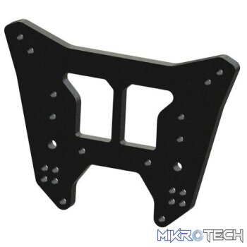 Rear Shock Tower Aluminum Black