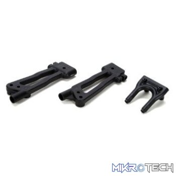 * Rear Shock Towers & FR Upright Brace: