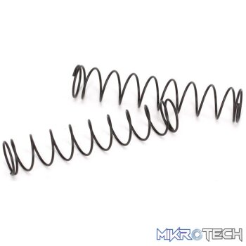Rear Spring BlkMedium(2): 1:10 2wd Cir/
