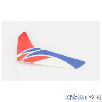 * Red Vertical Fin with Decal: mCP X
