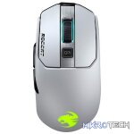 Roccat Kain 202 AIMO White Wireless Optical 16000 dpi Titan-Click RGB Gaming Mouse