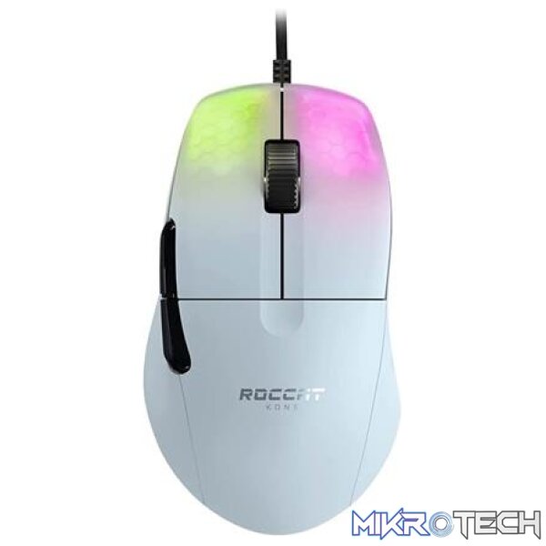 Roccat Kone Pro White USB Wired 19000 dpi Gaming Mouse - Image 2