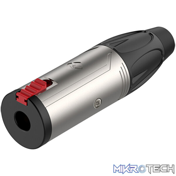 Roxtone - 6.3Mm Jack Stereo Inline Female Nickel Plated Shell Roxtone - 6.3Mm Jack Stereo Inline Female Nickel Plated Shell