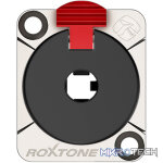 Roxtone - 6.3Mm Jack Stereo Socket Panel Mount Nickel Plated Shell - Image 2