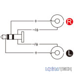 Roxtone - Moulded Adap 3.5Mm Stereo Male - 2X Rca Female - Image 3