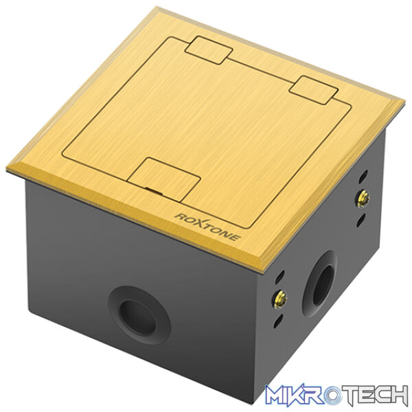 Roxtone - Professional Floor Mounted Aluminum Box Roxtone - Professional Floor Mounted Aluminum Box