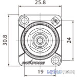 Roxtone - Rca Female Socket Nickel Plated Shell - Image 4