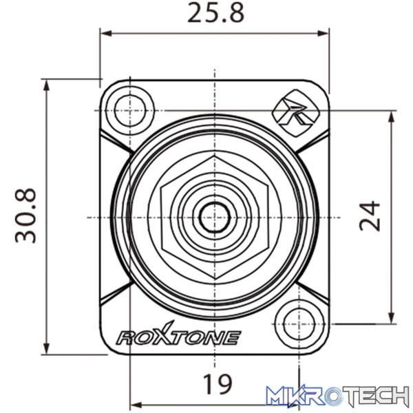 Roxtone - Rca Female Socket Nickel Plated Shell - Image 4