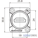 Roxtone - Through Socket Nickel Plated Shell - Image 4