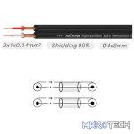 Roxtone - Smart Series Signal Lead 3.5 M St - 2X 6.3 M 2M - Image 2
